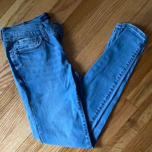 Aeropostale blue Jean-jeggings size 2 regular